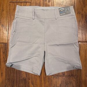 Callaway golf Women's Light Gray Bermuda Shorts